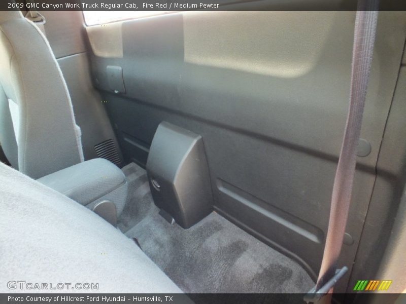Fire Red / Medium Pewter 2009 GMC Canyon Work Truck Regular Cab