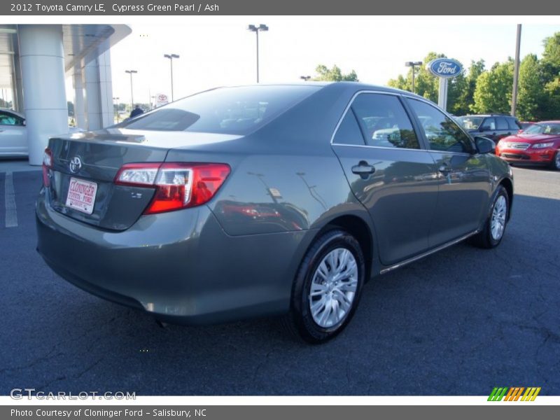 Cypress Green Pearl / Ash 2012 Toyota Camry LE