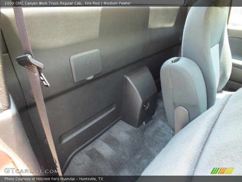 Fire Red / Medium Pewter 2009 GMC Canyon Work Truck Regular Cab