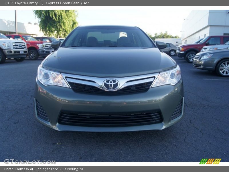 Cypress Green Pearl / Ash 2012 Toyota Camry LE