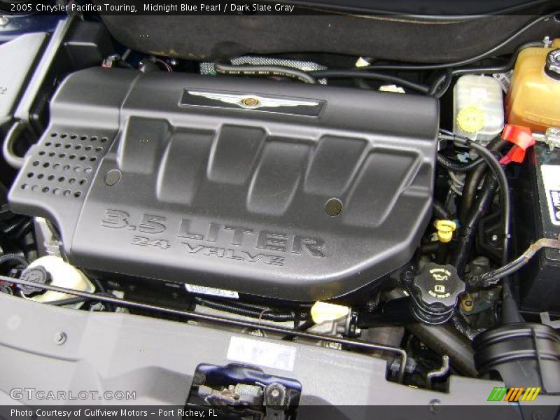 Midnight Blue Pearl / Dark Slate Gray 2005 Chrysler Pacifica Touring