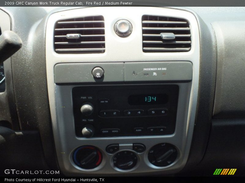 Fire Red / Medium Pewter 2009 GMC Canyon Work Truck Regular Cab