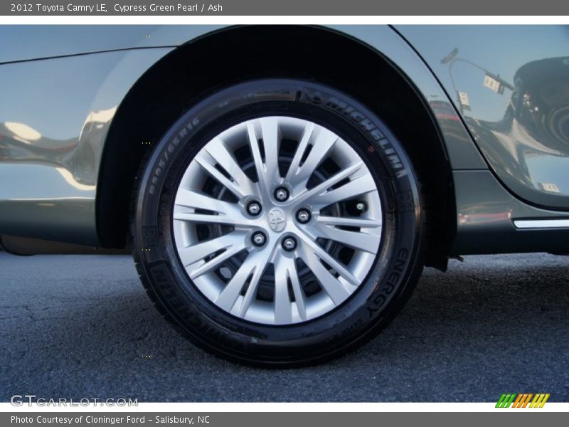 Cypress Green Pearl / Ash 2012 Toyota Camry LE