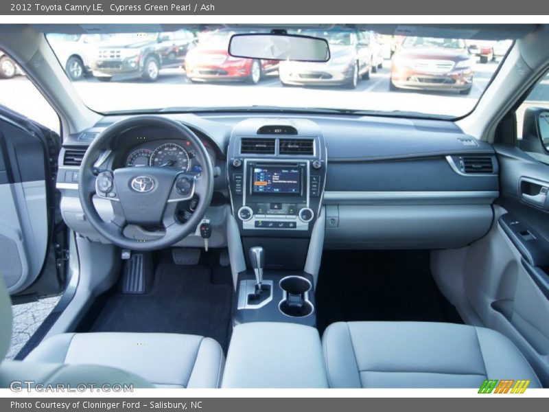 Cypress Green Pearl / Ash 2012 Toyota Camry LE