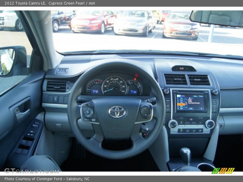 Cypress Green Pearl / Ash 2012 Toyota Camry LE