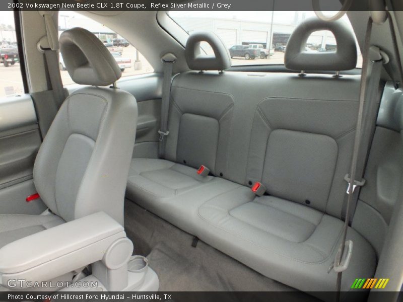 Reflex Silver Metallic / Grey 2002 Volkswagen New Beetle GLX 1.8T Coupe