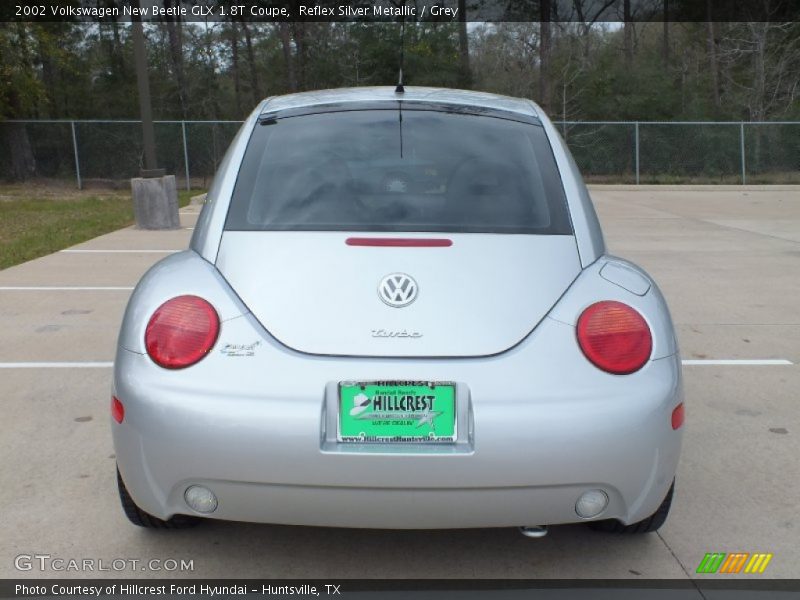 Reflex Silver Metallic / Grey 2002 Volkswagen New Beetle GLX 1.8T Coupe