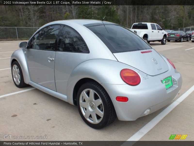 Reflex Silver Metallic / Grey 2002 Volkswagen New Beetle GLX 1.8T Coupe
