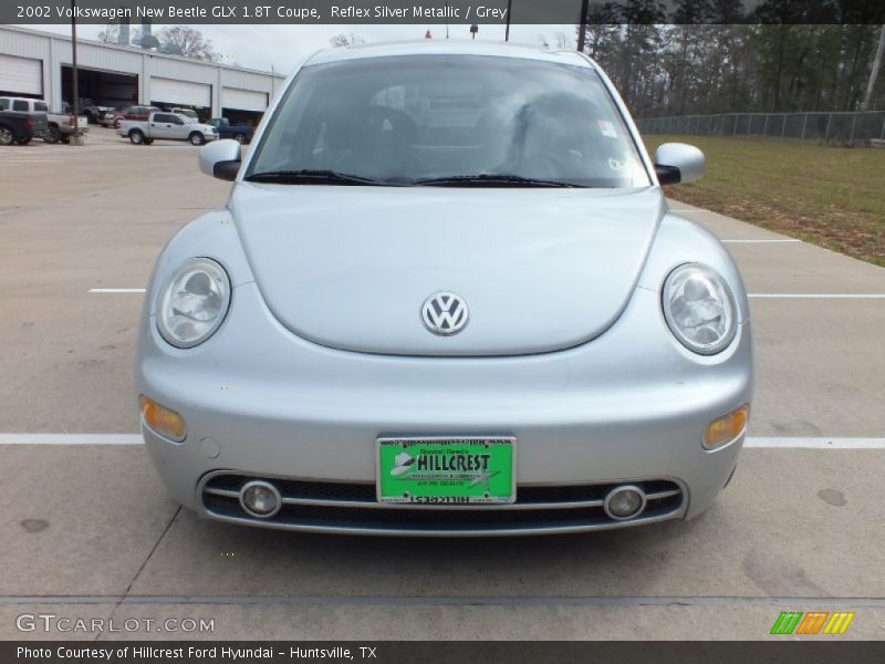 Reflex Silver Metallic / Grey 2002 Volkswagen New Beetle GLX 1.8T Coupe