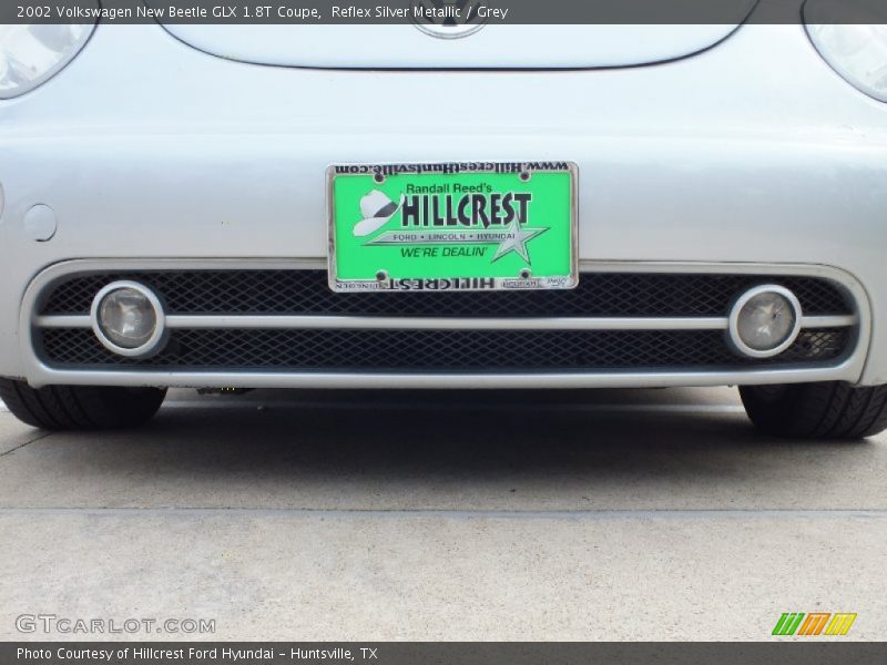 Reflex Silver Metallic / Grey 2002 Volkswagen New Beetle GLX 1.8T Coupe