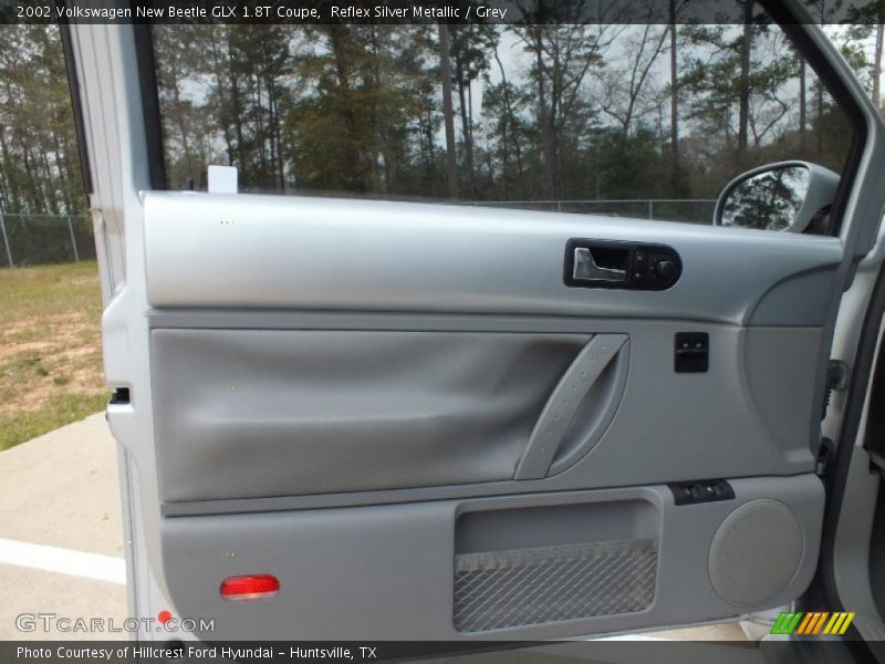 Reflex Silver Metallic / Grey 2002 Volkswagen New Beetle GLX 1.8T Coupe