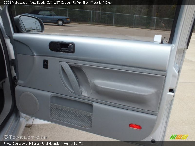 Reflex Silver Metallic / Grey 2002 Volkswagen New Beetle GLX 1.8T Coupe