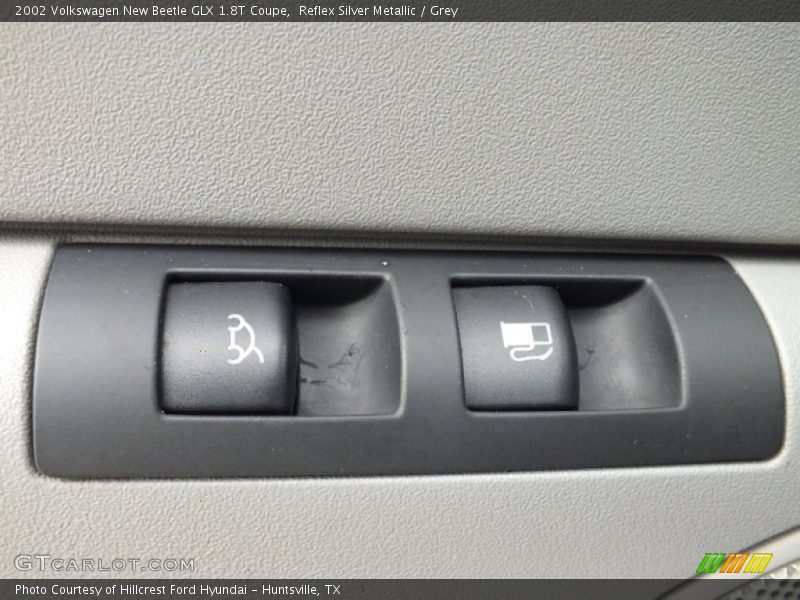 Reflex Silver Metallic / Grey 2002 Volkswagen New Beetle GLX 1.8T Coupe