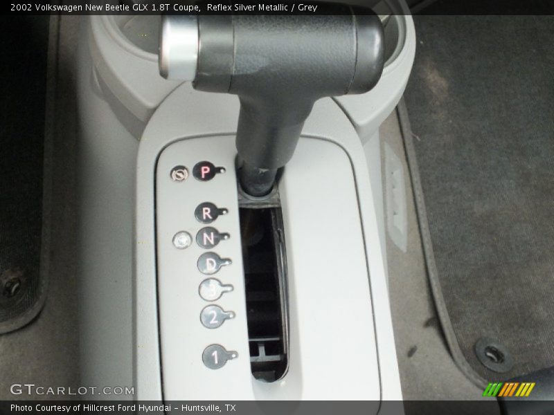 Reflex Silver Metallic / Grey 2002 Volkswagen New Beetle GLX 1.8T Coupe