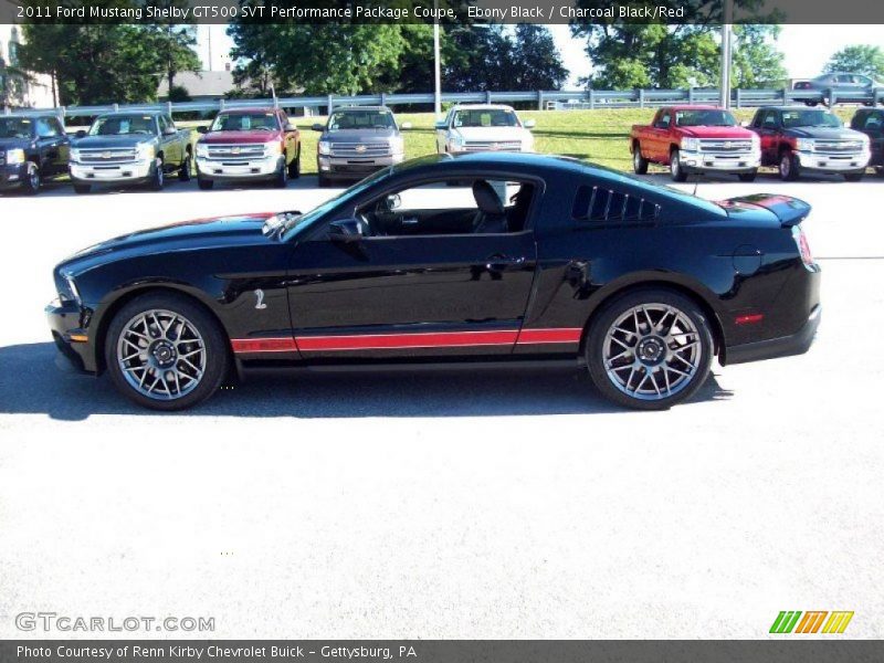  2011 Mustang Shelby GT500 SVT Performance Package Coupe Ebony Black