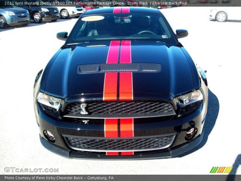  2011 Mustang Shelby GT500 SVT Performance Package Coupe Ebony Black
