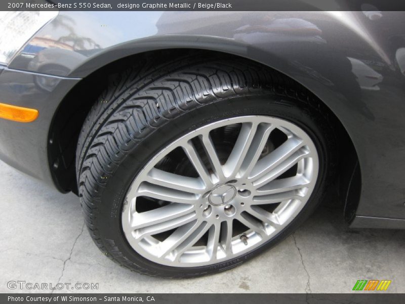  2007 S 550 Sedan Wheel