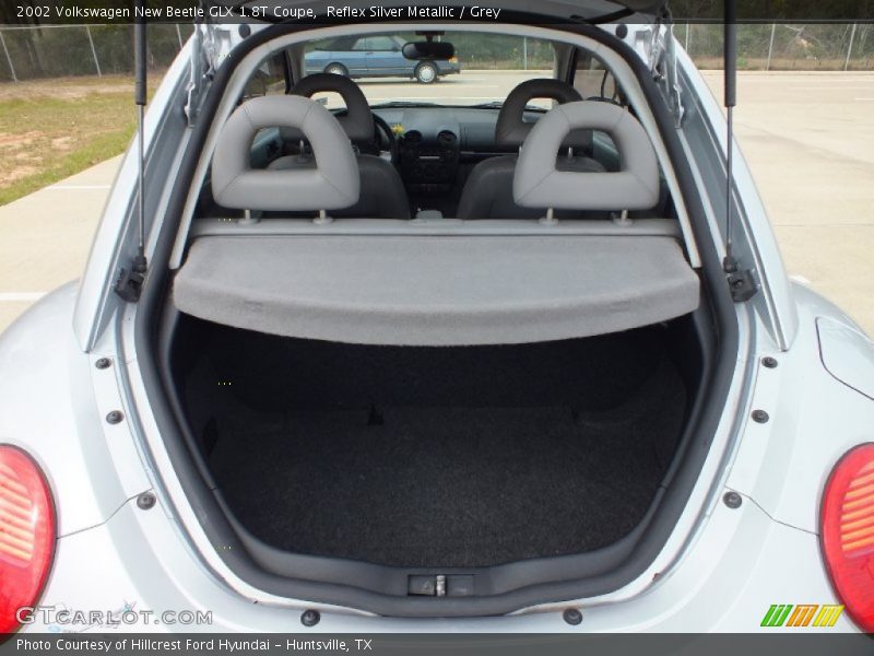Reflex Silver Metallic / Grey 2002 Volkswagen New Beetle GLX 1.8T Coupe