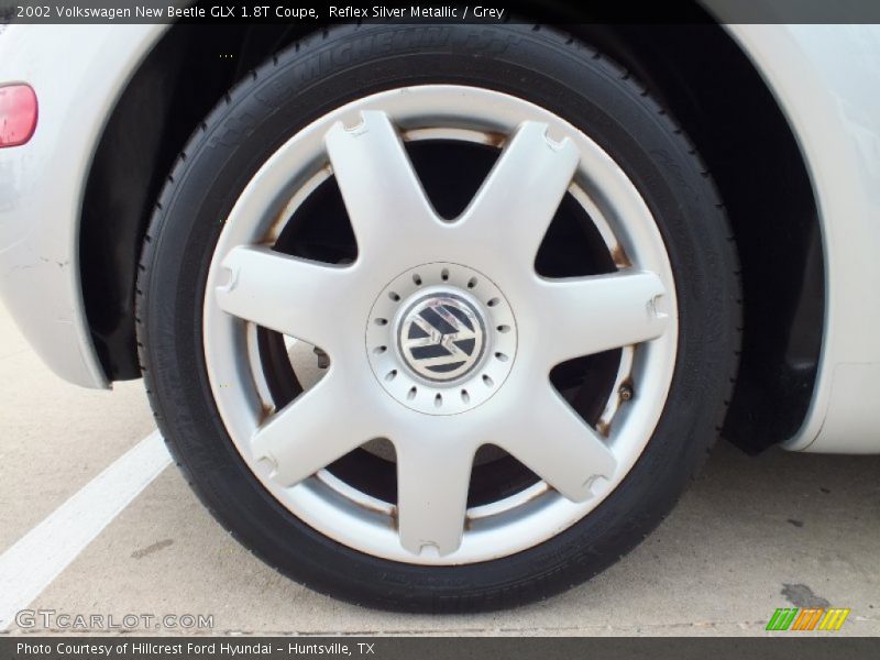 Reflex Silver Metallic / Grey 2002 Volkswagen New Beetle GLX 1.8T Coupe