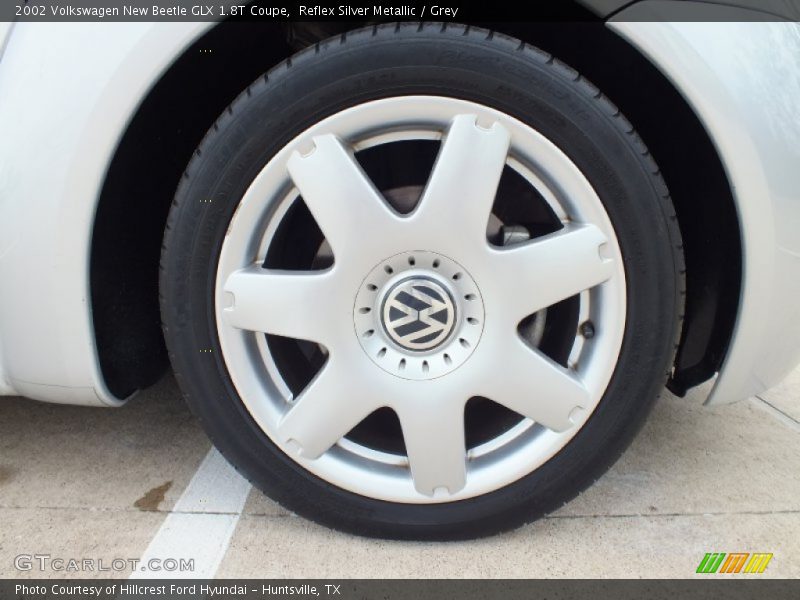 Reflex Silver Metallic / Grey 2002 Volkswagen New Beetle GLX 1.8T Coupe