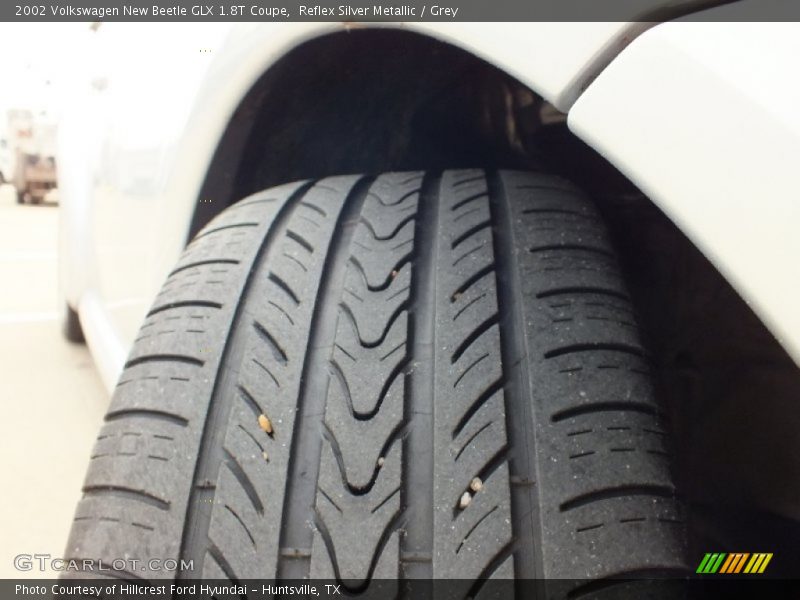 Reflex Silver Metallic / Grey 2002 Volkswagen New Beetle GLX 1.8T Coupe