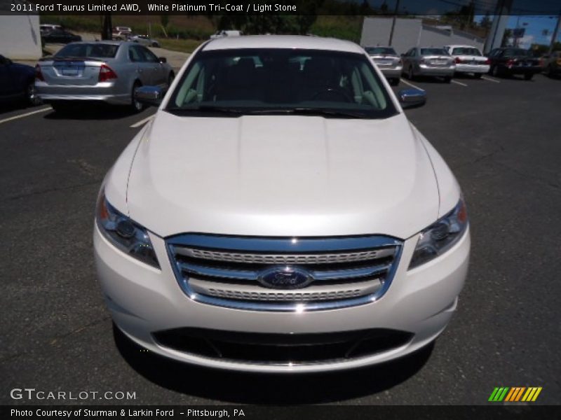  2011 Taurus Limited AWD White Platinum Tri-Coat