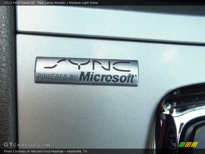 Red Candy Metallic / Medium Light Stone 2012 Ford Fusion SE