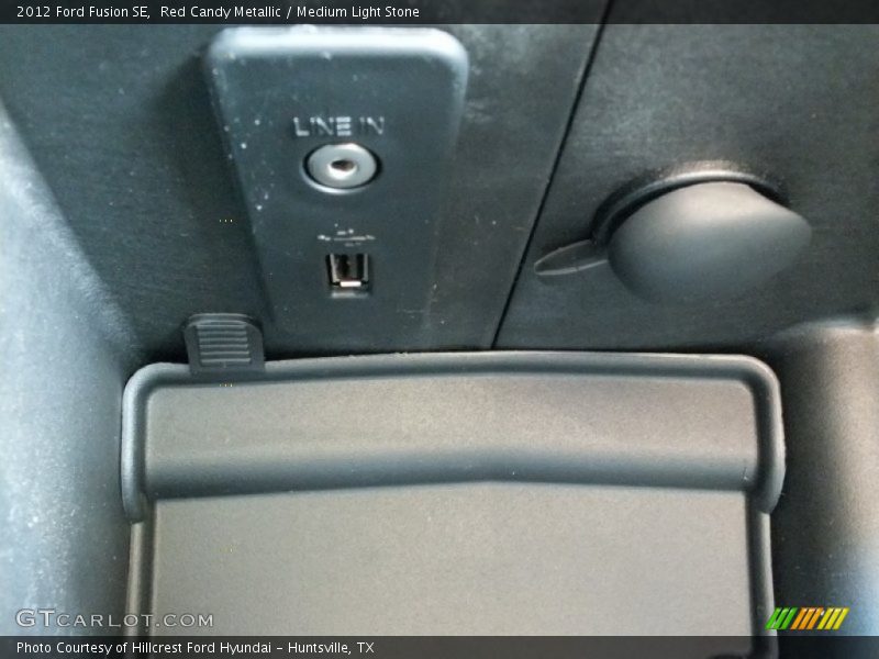 Red Candy Metallic / Medium Light Stone 2012 Ford Fusion SE