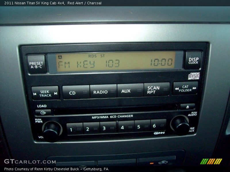 Audio System of 2011 Titan SV King Cab 4x4