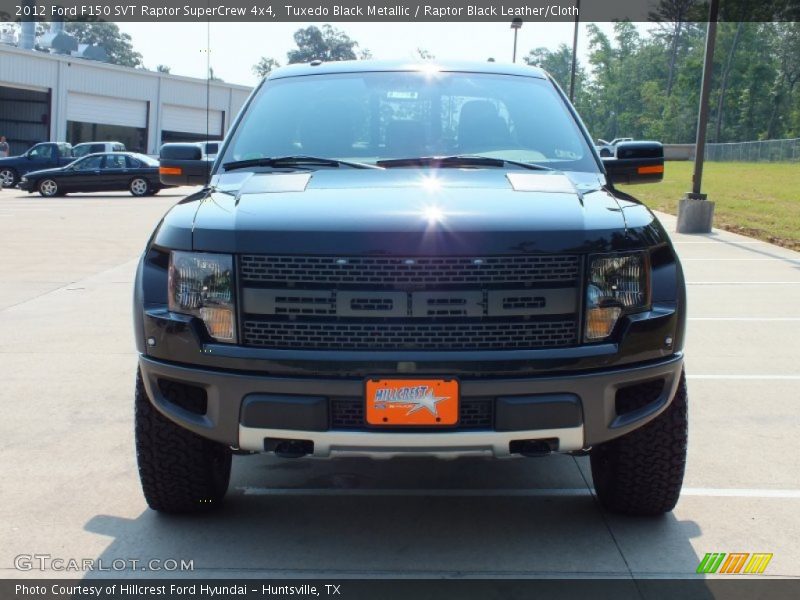 Tuxedo Black Metallic / Raptor Black Leather/Cloth 2012 Ford F150 SVT Raptor SuperCrew 4x4