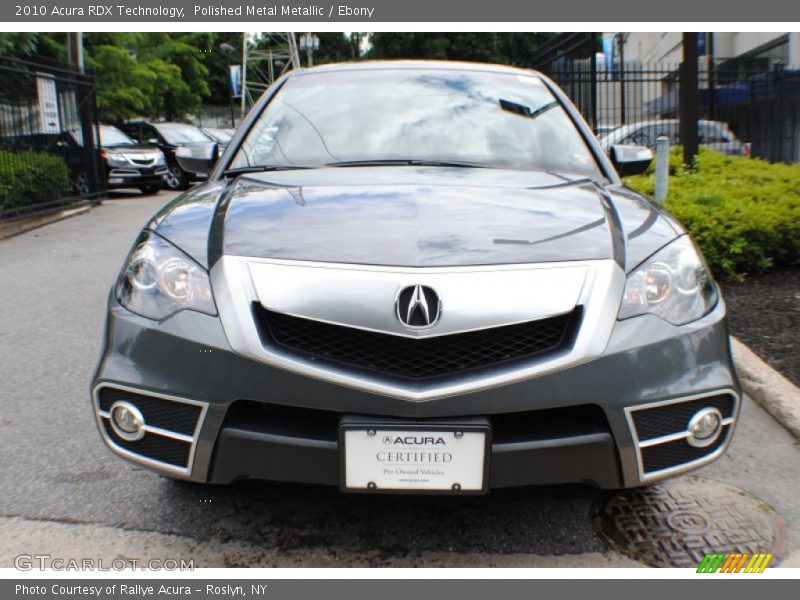 Polished Metal Metallic / Ebony 2010 Acura RDX Technology