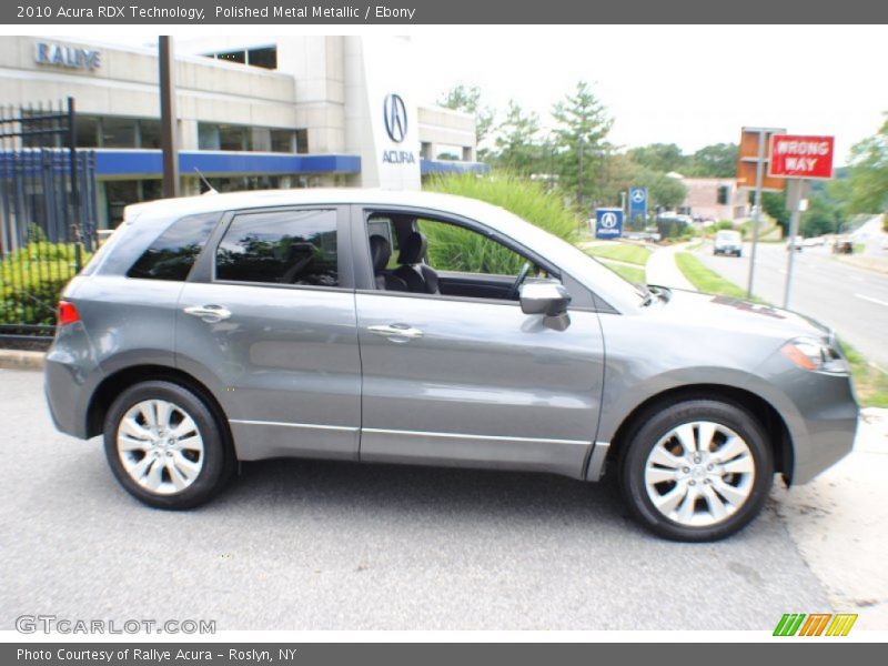 Polished Metal Metallic / Ebony 2010 Acura RDX Technology