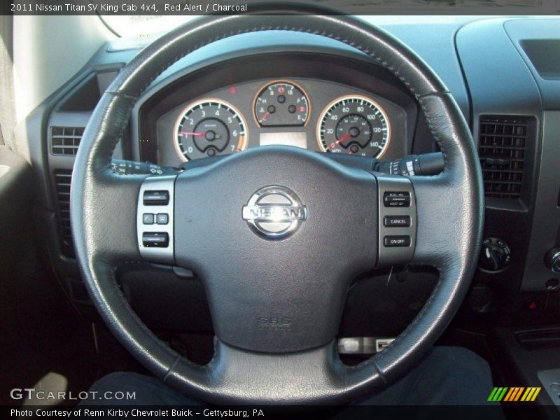  2011 Titan SV King Cab 4x4 Steering Wheel