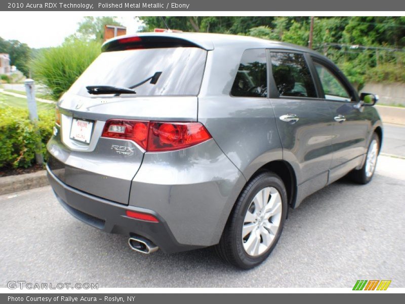 Polished Metal Metallic / Ebony 2010 Acura RDX Technology