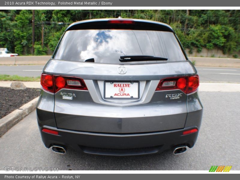 Polished Metal Metallic / Ebony 2010 Acura RDX Technology