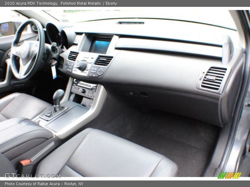 Polished Metal Metallic / Ebony 2010 Acura RDX Technology