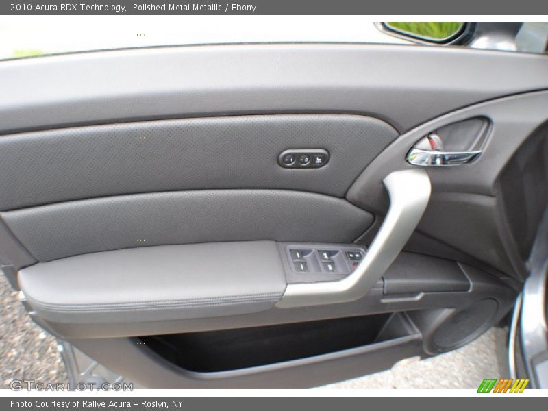 Polished Metal Metallic / Ebony 2010 Acura RDX Technology