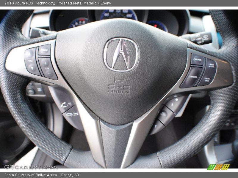 Polished Metal Metallic / Ebony 2010 Acura RDX Technology