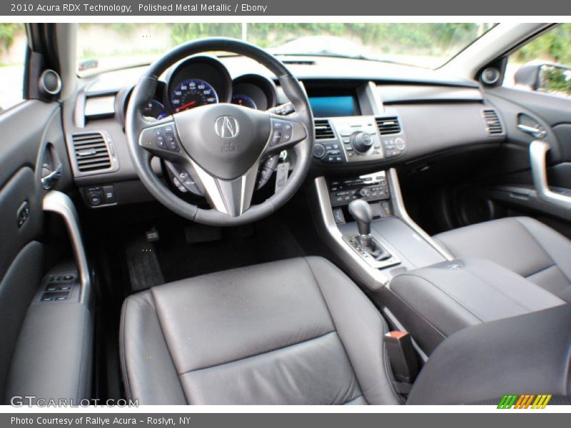 Polished Metal Metallic / Ebony 2010 Acura RDX Technology