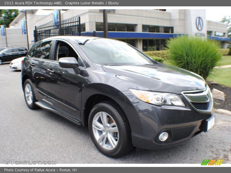 Graphite Luster Metallic / Ebony 2013 Acura RDX Technology AWD
