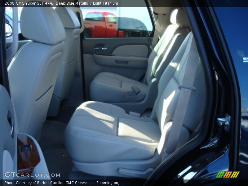 Deep Blue Metallic / Light Titanium 2008 GMC Yukon SLT 4x4