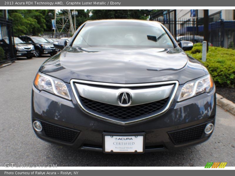 Graphite Luster Metallic / Ebony 2013 Acura RDX Technology AWD