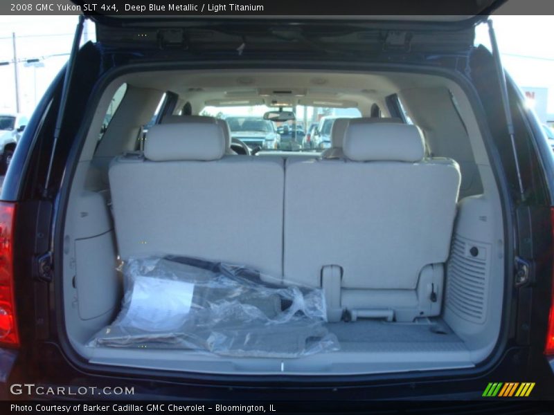 Deep Blue Metallic / Light Titanium 2008 GMC Yukon SLT 4x4