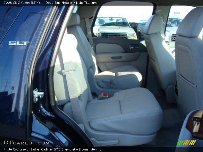 Deep Blue Metallic / Light Titanium 2008 GMC Yukon SLT 4x4