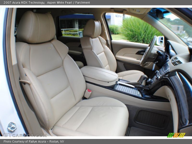 Aspen White Pearl / Parchment 2007 Acura MDX Technology
