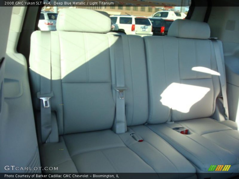 Deep Blue Metallic / Light Titanium 2008 GMC Yukon SLT 4x4