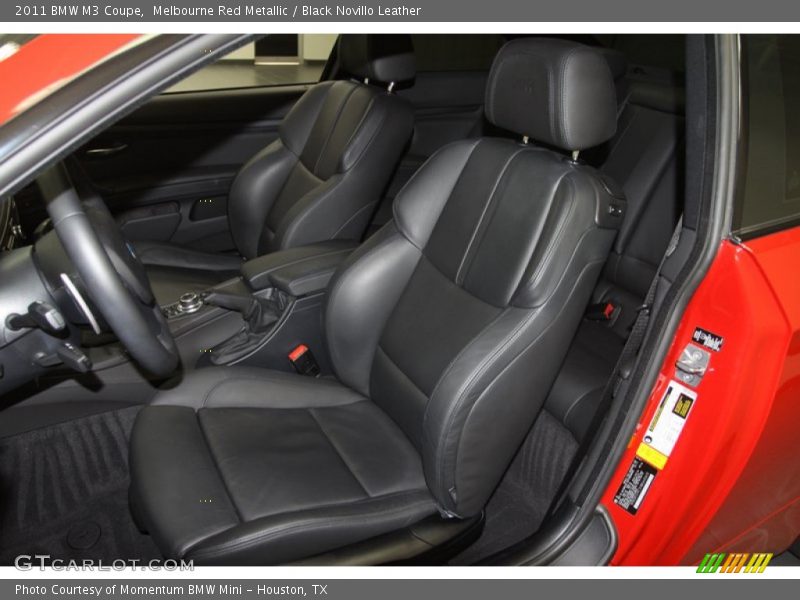 Front Seat of 2011 M3 Coupe