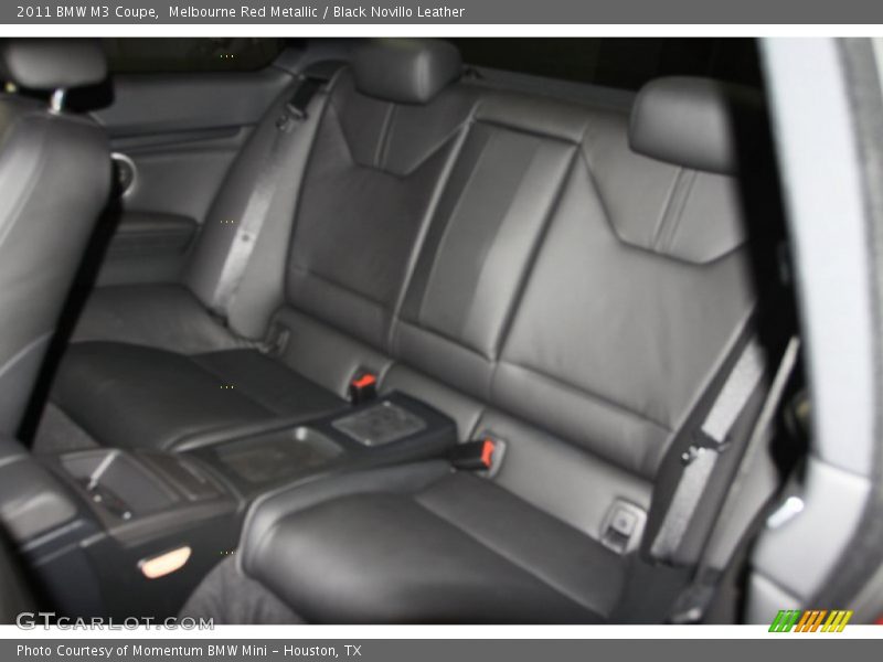 Melbourne Red Metallic / Black Novillo Leather 2011 BMW M3 Coupe