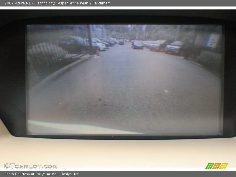 Aspen White Pearl / Parchment 2007 Acura MDX Technology