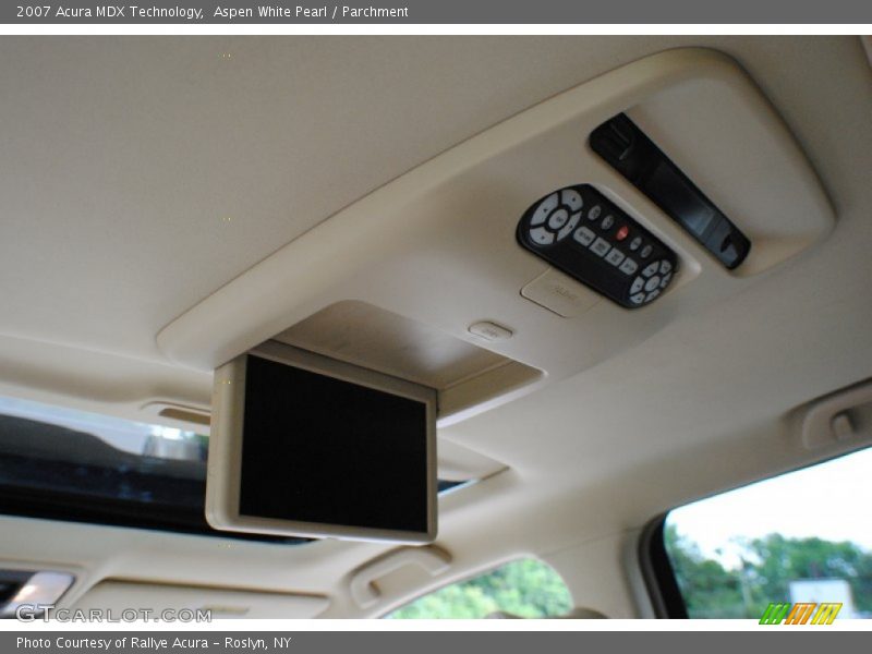 Aspen White Pearl / Parchment 2007 Acura MDX Technology